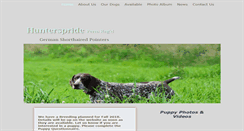 Desktop Screenshot of hunterspridegsp.com